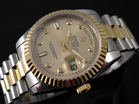 rolex president bracelet two tone|rolex bracelets.